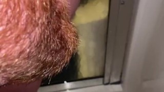 Wife & I jump in the shower for first morning pee together after sex, I finish first & taste her pee