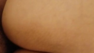 Latina big booty back bouncing on some big white meat