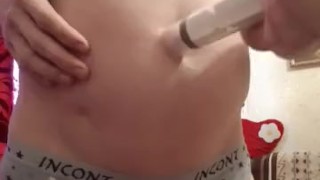 Stretching belly button after stomach pumping 
