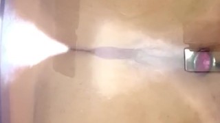 Rubbing my BIG WET CLIT on the chair