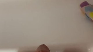 I’m peeing more than one minute! Then I’m washing my penis with soap