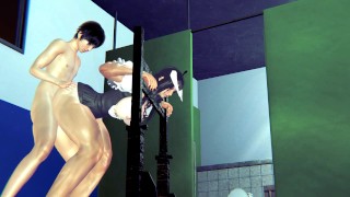 Overlord muscular Albedo bondage anal fuck