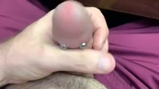 Cock ring office play trying to not get caught