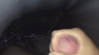 Horny Scott wakes up with a hard dick so he jerks it off until he cums BIG LOAD