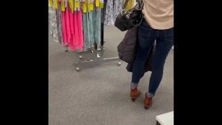 Naughty Milf Secretly Wears Remote Control Vibrator in Public Shopping Again!—CumPlayWithUs2