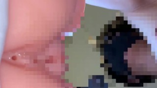 【中出しオナホ】彼女（シリコン）をホテルに連れ込んで正常位中出し　その２