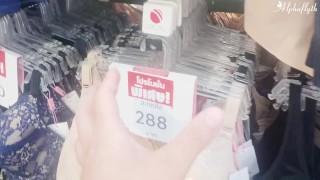 Thai Cute Girl Swallows Cum in the Fitting Room