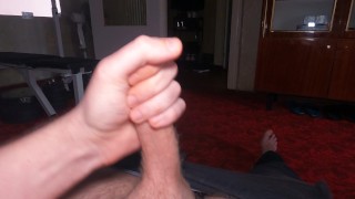 After School I Jerk Off My Big Cock