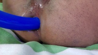 Preparing My Tight Black Ass For Daddy's Dick