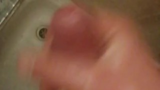 Have a cum in the shower from top