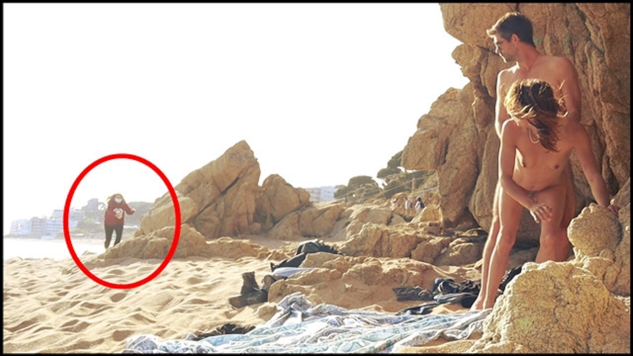 Sexo pilladas en la playa