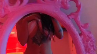 Tight skin pink room