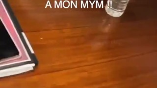 Angela Doll - defi risqué : me faire enculer par mon collegue de bureau dans les WC !!!