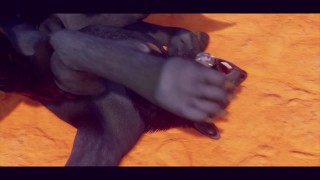 Daddy Rhino Stuffs Twink Wolf - Wild Life (Cinematic)