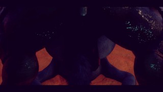 Daddy Rhino Stuffs Twink Wolf - Wild Life (Cinematic)