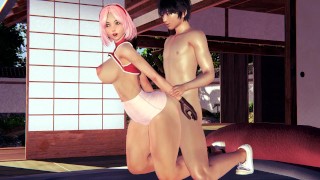 Naruto Sakura Haruno anal fuck (3D Hentai)