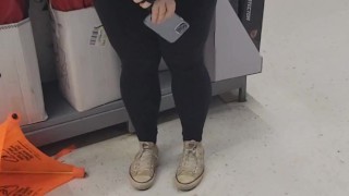 Walmart flashing tits 