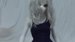 Kigurumi Zentai Cat Wearing Swimsuits Cums Twice