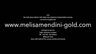 Melisa Mendini Teaser Juicy Pussy