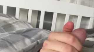 Teasing Daddy with my Huge Cock