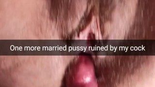 My short fat cock ruin your wife pussy and marriage - Cuckold Captions Snapchat