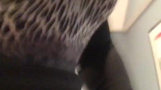 My orgasm (trans, feminization, crossdress, transformation, female mask, mask, high heels)