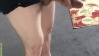 Home alone playing with my huge dick 