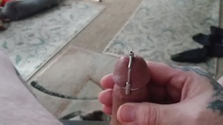 Lance Lil dick cumming through a sound 
