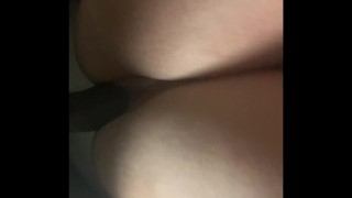 BBC SNUCK IN FOR QUICKIE WHILE HUSBAND WAS MOWING