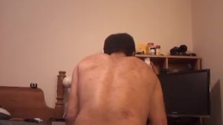 Black Bubble Butt Riding Dildo