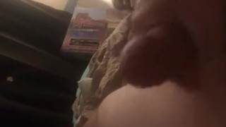 Stroking randomly in the middle of the night woke up horny AF