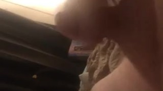 Stroking randomly in the middle of the night woke up horny AF