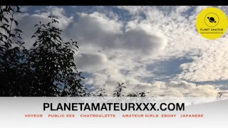 CAUGHT MASTURBATING IN THE GARDEN