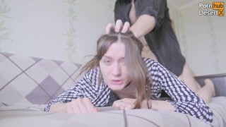 4k Luxurious babe in a beautiful dress gets fucked by her stepbrother