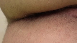Anal Fisting with Medical Gloves Slim Mature Milf in White Panties