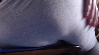 Smelly farts in hot tight yoga pants do you want to smell all?