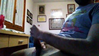 Edging & fleshlight fucking ends in VOLCANO cum eruption