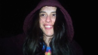 PinkMoonLust Hairy PeePee Girl Fetishist Freaky Urine Fetish Pisses in Dark Outside Outdoors Exhibit