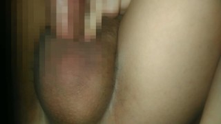 日本人男子大学生が勃起した陰茎と肛門を見せつける #shorts