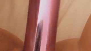 Toy teasing my pussy