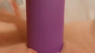 Big toy tight pussy