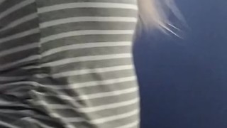 *Public* Meaty Pregnant Pussy and Ass Spread xxMissSwitchxx