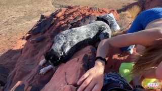 Hiking and Blowjobs in Red Rock Canyon
