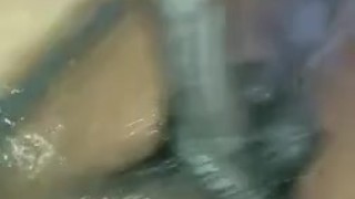 Jerking in the tub