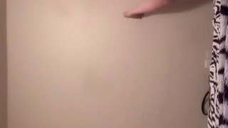 Twerking on a wall