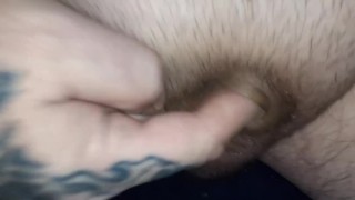 Fingering my Lil diclet till I cum