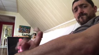 Hot gay bro blowing a load @ onlyfans/julianwolfgang 