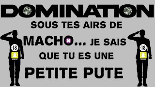 Je Domine Un MILITAIRE en Webcam / DOMINATION AUDIO FR