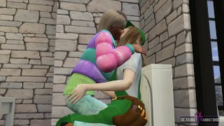 Plumber Charges Her Client's Work With Lesbian Sex - Sexual Hot Animations