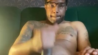 Ass training and cum shot 